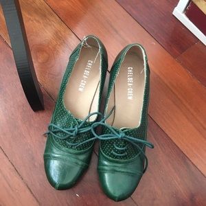 Chelsea Crew Green Heel